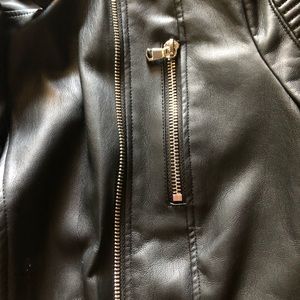 Zara leather jacket